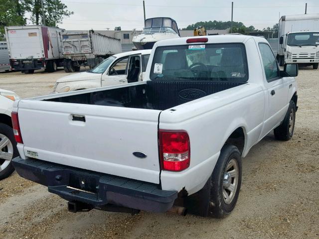 1FTKR1AD7BPA06832 - 2011 FORD RANGER WHITE photo 4