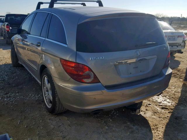 4JGCB75E06A003743 - 2006 MERCEDES-BENZ R 500 GOLD photo 3