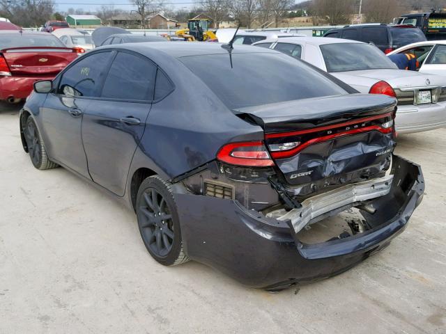 1C3CDFBBXFD422561 - 2015 DODGE DART SXT CHARCOAL photo 3