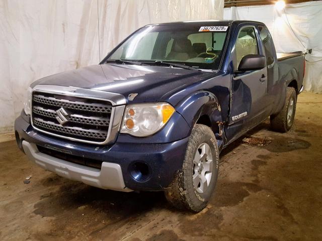 5Z6BD06T09C414178 - 2009 SUZUKI EQUATOR BA BLUE photo 2