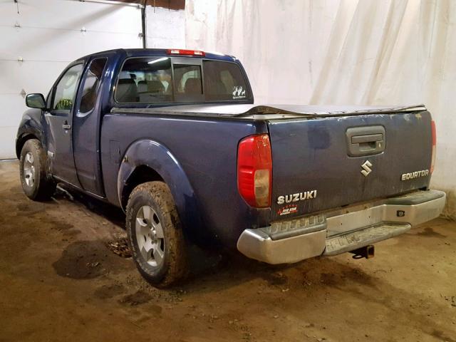 5Z6BD06T09C414178 - 2009 SUZUKI EQUATOR BA BLUE photo 3