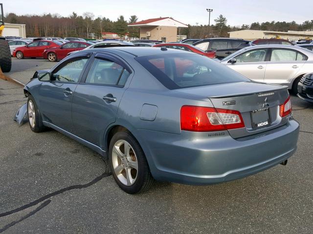 4A3AB46S79E008835 - 2009 MITSUBISHI GALANT SPO GRAY photo 3