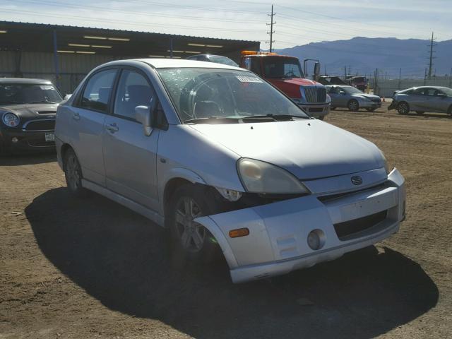 JS2RA41S335164822 - 2003 SUZUKI AERIO S GRAY photo 1