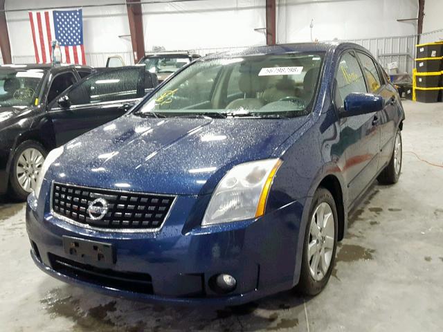 3N1AB61E88L680341 - 2008 NISSAN SENTRA 2.0 BLUE photo 2