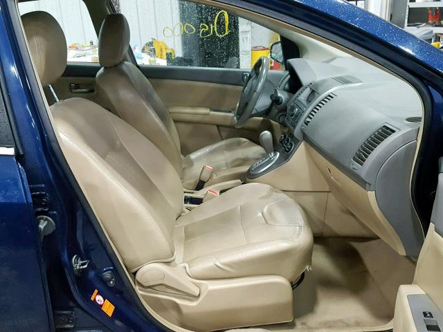 3N1AB61E88L680341 - 2008 NISSAN SENTRA 2.0 BLUE photo 5