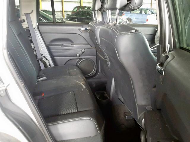 1C4NJCBA0FD275007 - 2015 JEEP COMPASS SP ვერცხლისფერი ფოტო 6