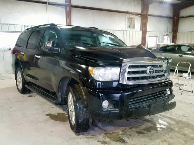 5TDYY5G1XBS034955 - 2011 TOYOTA SEQUOIA PL BLACK photo 1