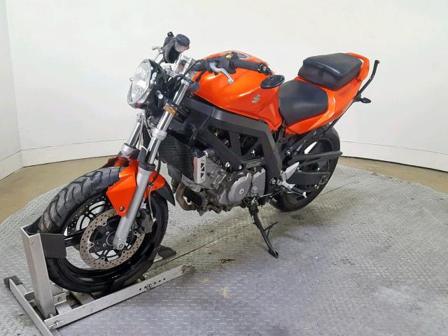 JS1VP53A262106153 - 2006 SUZUKI SV650 ORANGE photo 4