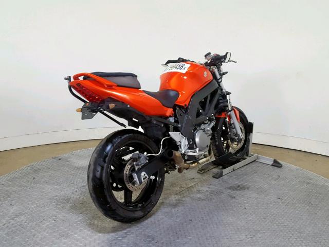 JS1VP53A262106153 - 2006 SUZUKI SV650 ORANGE photo 8