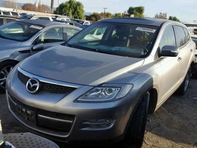 JM3TB28V090180815 - 2009 MAZDA CX-9 SILVER photo 2