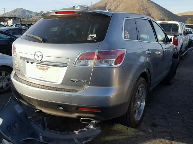 JM3TB28V090180815 - 2009 MAZDA CX-9 SILVER photo 4