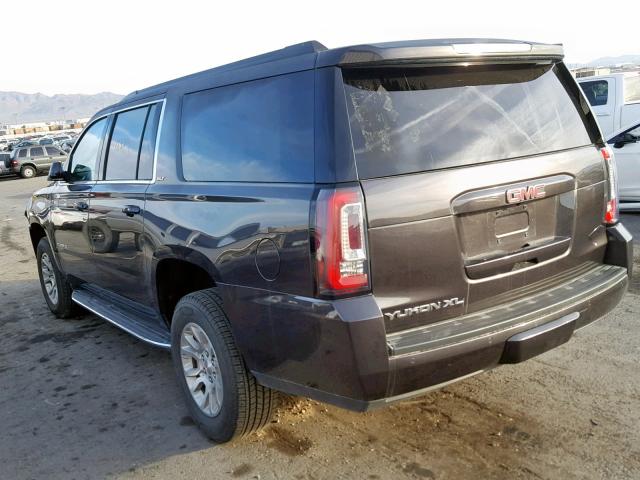 1GKS1GKC7JR384043 - 2018 GMC YUKON XL C GRAY photo 3