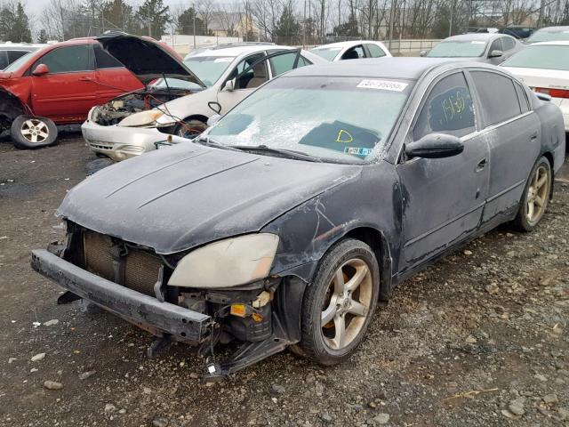 1N4BL11E05N495493 - 2005 NISSAN ALTIMA SE BLACK photo 2