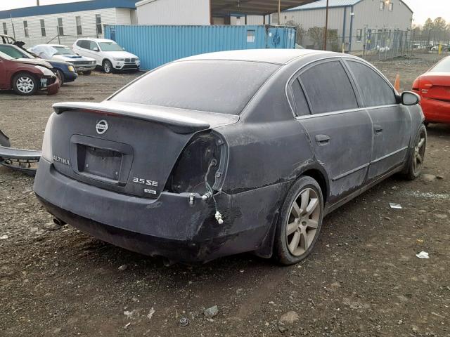 1N4BL11E05N495493 - 2005 NISSAN ALTIMA SE BLACK photo 4