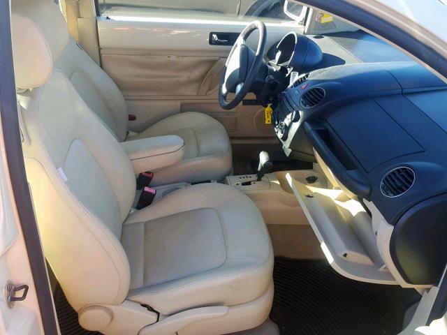 3VWEW31C57M521637 - 2007 VOLKSWAGEN NEW BEETLE Krem foto 5