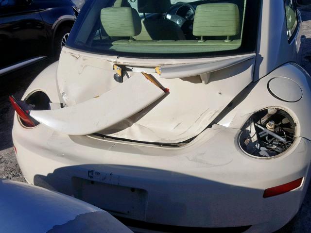 3VWEW31C57M521637 - 2007 VOLKSWAGEN NEW BEETLE Krem foto 9