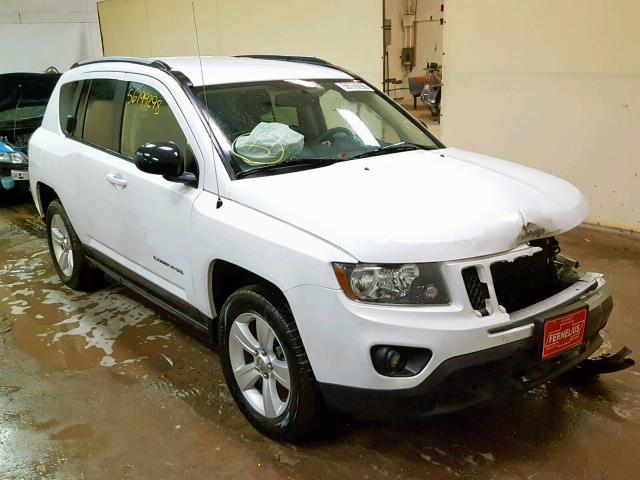 1C4NJDBB9GD797084 - 2016 JEEP COMPASS SP WHITE photo 1