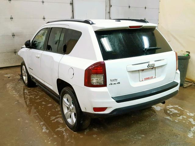 1C4NJDBB9GD797084 - 2016 JEEP COMPASS SP WHITE photo 3