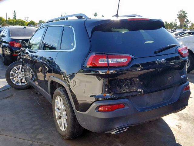 1C4PJLCS7GW171541 - 2016 JEEP CHEROKEE L BLACK photo 3