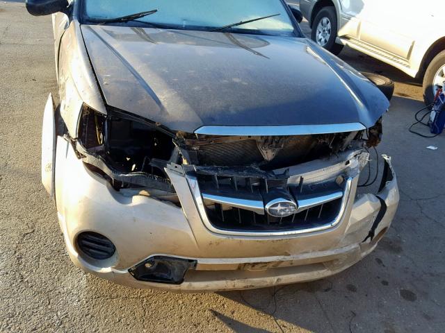 4S4BP60C186302399 - 2008 SUBARU OUTBACK TWO TONE photo 9