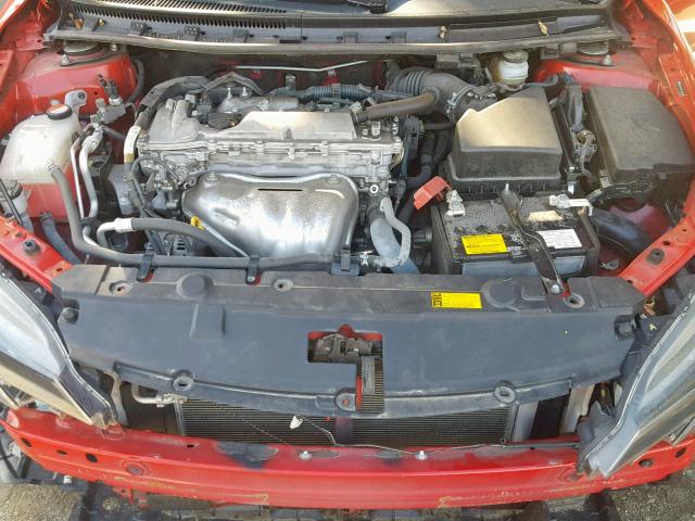 JTKJF5C70FJ011973 - 2015 TOYOTA SCION TC 红色 照片 7