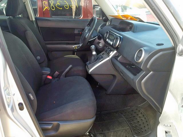 JTLKE50E981006716 - 2008 TOYOTA SCION XB 银色 照片 5