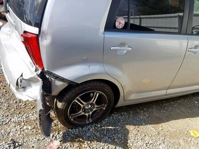 JTLKE50E981006716 - 2008 TOYOTA SCION XB 银色 照片 9