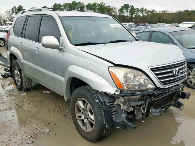 JTJBT20X050087332 - 2005 LEXUS GX 470 SILVER photo 1