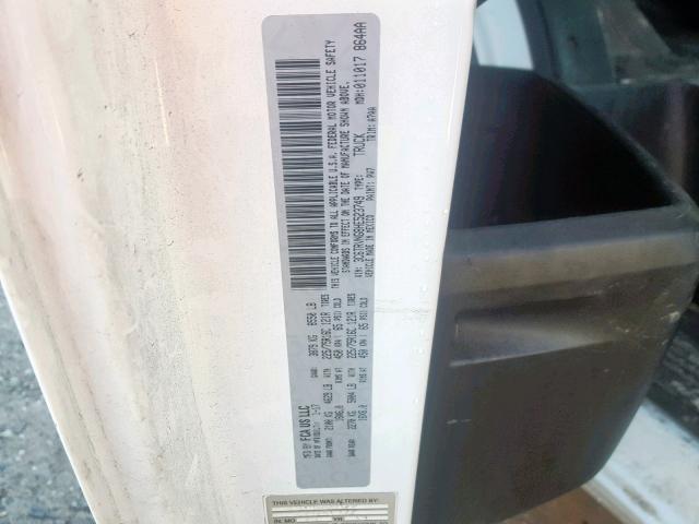 3C6TRVNG8HE523749 - 2017 RAM PROMASTER 白色 照片 10