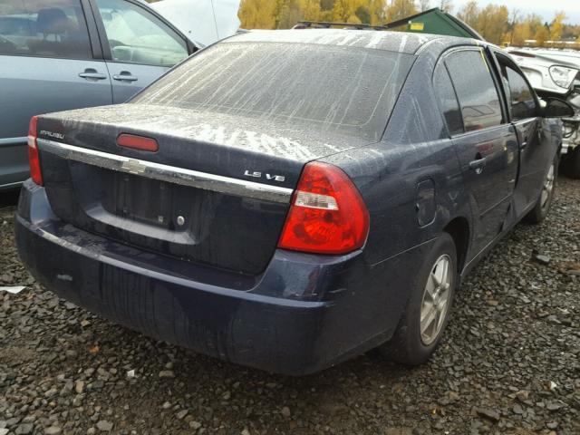 1G1ZT54874F171979 - 2004 CHEVROLET MALIBU LS Mavi foto 4