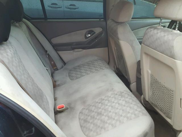 1G1ZT54874F171979 - 2004 CHEVROLET MALIBU LS Mavi foto 6