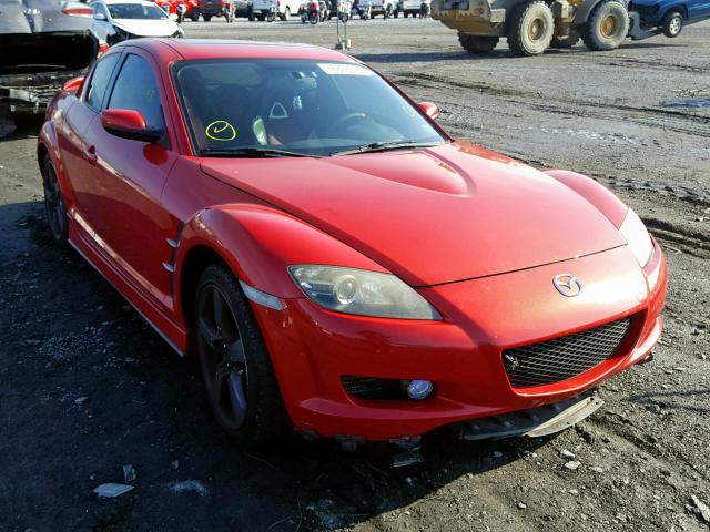 JM1FE173640132140 - 2004 MAZDA RX8 RED photo 1