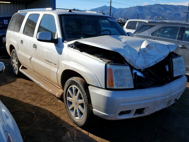 3GYFK66N45G194460 - 2005 CADILLAC ESCALADE E WHITE photo 1