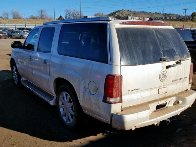 3GYFK66N45G194460 - 2005 CADILLAC ESCALADE E WHITE photo 3