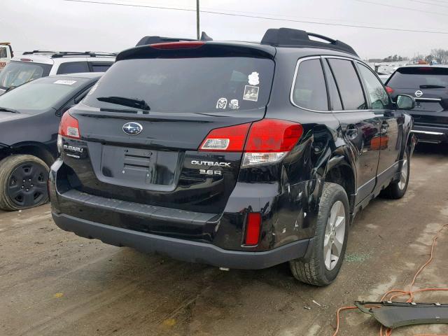 4S4BREKC1D2216691 - 2013 SUBARU OUTBACK 3. BLACK photo 4