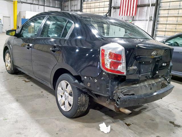 3N1AB61E97L694408 - 2007 NISSAN SENTRA 2.0 BLACK photo 3