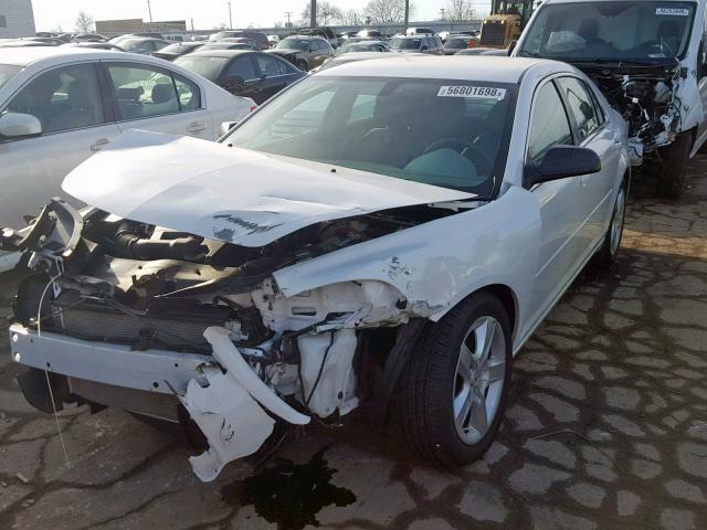 1G1ZA5EU7CF395530 - 2012 CHEVROLET MALIBU LS Ağ foto 2