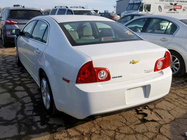 1G1ZA5EU7CF395530 - 2012 CHEVROLET MALIBU LS Ağ foto 3
