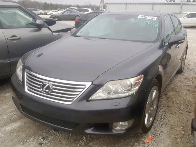 JTHBL5EF3A5096056 - 2010 LEXUS LS 460 GRAY photo 2