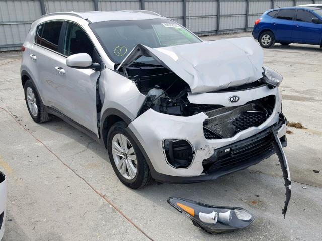 KNDPM3AC5H7036993 - 2017 KIA SPORTAGE L SILVER photo 1