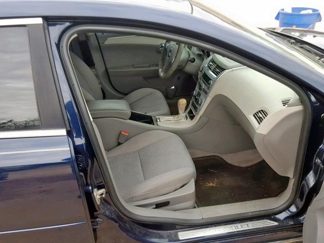 1G1ZC5E16BF310160 - 2011 CHEVROLET MALIBU 1LT BLUE photo 5