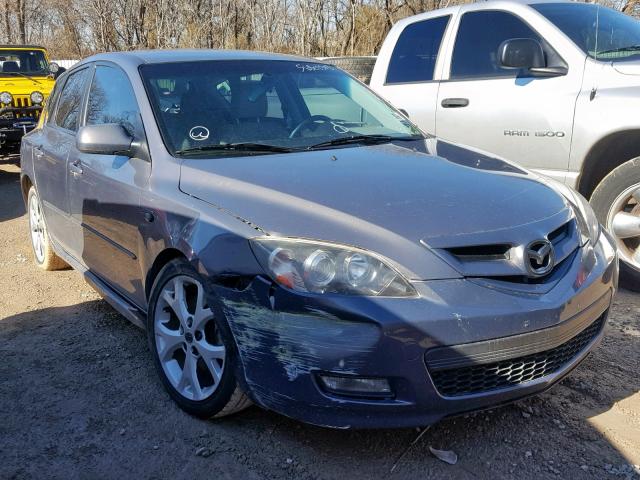 JM1BK343381149498 - 2008 MAZDA 3 HATCHBAC SILVER photo 1