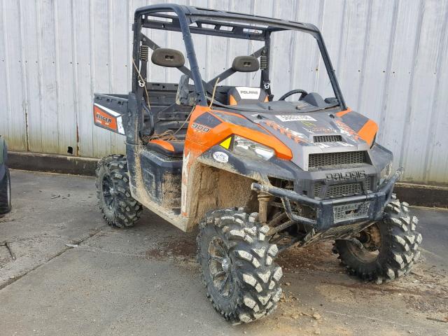 4XAUH88A9DB627044 - 2013 POLARIS RANGER 900 ORANGE photo 1