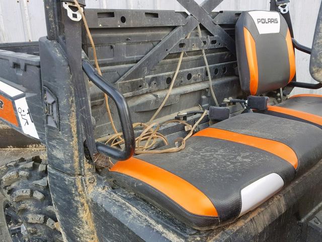 4XAUH88A9DB627044 - 2013 POLARIS RANGER 900 ORANGE photo 10