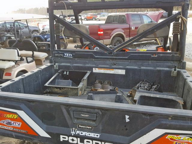 4XAUH88A9DB627044 - 2013 POLARIS RANGER 900 ORANGE photo 6