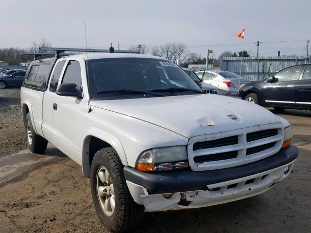 1D7HL32X53S252640 - 2003 DODGE DAKOTA SPO WHITE photo 1