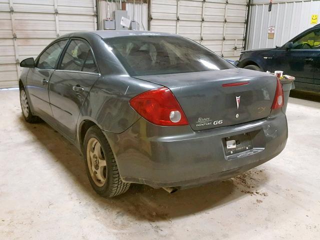 1G2ZF55B964201866 - 2006 PONTIAC G6 SE GRAY photo 3