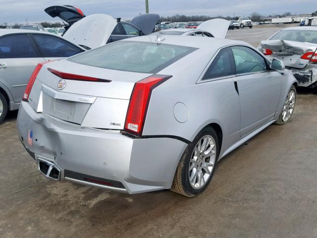 1G6DK1ED2B0148766 - 2011 CADILLAC CTS PERFOR SILVER photo 4