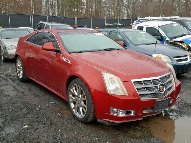 1G6DK1ED9B0117207 - 2011 CADILLAC CTS PERFOR RED photo 1
