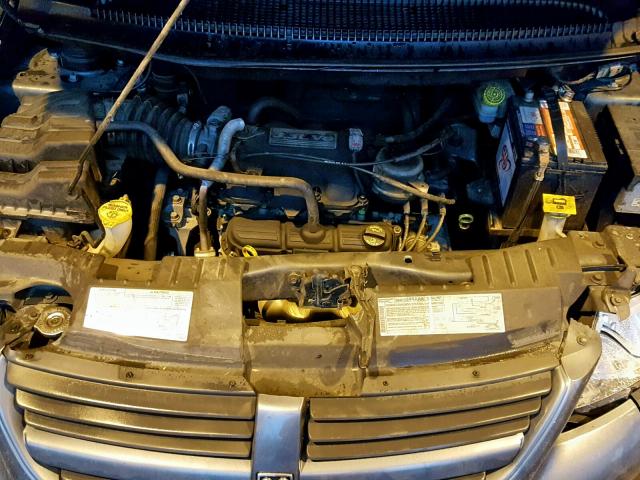 1D8GP45R87B106382 - 2007 DODGE CARAVAN SX BLUE photo 7